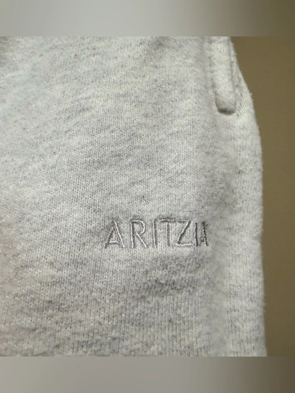 Aritiza Sweatfleece cozy fleece Mega Fit Jogger Sweatpants medium light gray - Picture 6 of 10